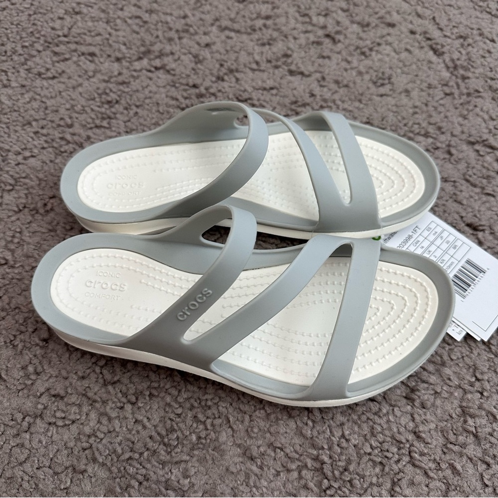 CROCS Swiftwater Slide Sandal Womens 4